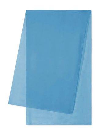 Alberta Ferretti silk scarf - Blue