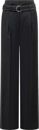Seafarer Black Straight Flat Front Pants