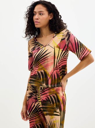 Miiyu Light linen boxy-fit T-shirt