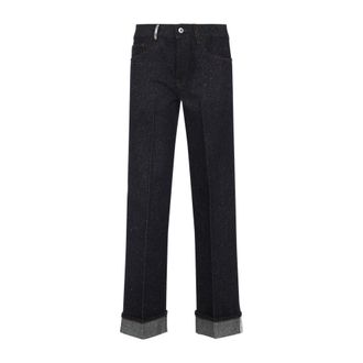 Burberry Blue Straight Jeans