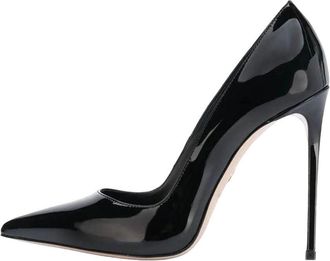 Generic Women Elegant Patent Leather High Heel Pumps Pointed Toe Office Work Dress Shoes Black