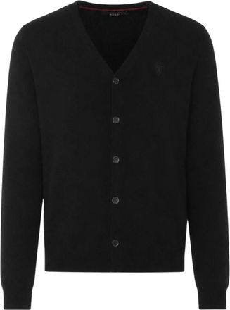 Gucci Logo Cardigan - Heren - Truien - Zwart - Maat: L Kasjmier