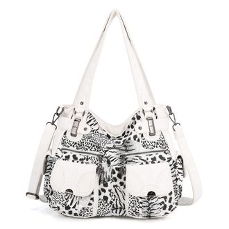 Angel Kiss Angelkiss Women Top Handle Satchel Handbags Purse Shoulder Bag - - Large