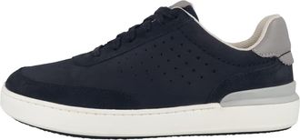Clarks Mens Courtlite Tor Sneaker, Navy Combi, 7.5 UK