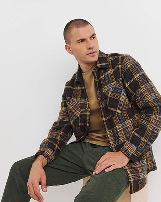 Jacamo Double Pocket Flannel Check Shirt