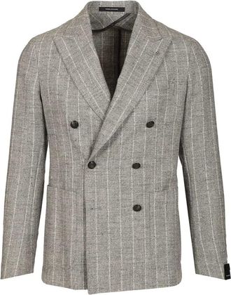 Tagliatore Montecarlo Blazer - male - Tagliatore - Blazers - Gray - 2XL - Jackets