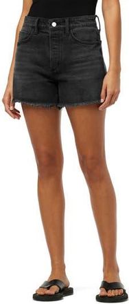Joe's The Jessie Frayed High Waist Relaxed Denim Shorts in Finesse at Nordstrom Rack, Size 23