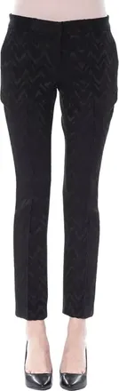 Byblos Pantaloni Slim Fit - - Trousers - Donna - Nero - S