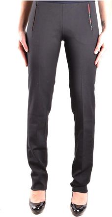 Dsquared2 Slim-Fit Grijze Sportbroek - Dames - Slim Fit Broeken - Zwart - S - Broeken