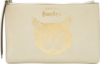 Gucci Clutch con zip - Toni neutri