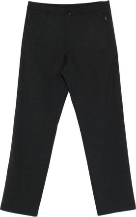 Emporio Armani Mens Wool Blend Trousers