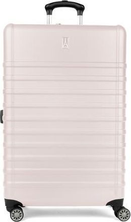 Travelpro Rollmaster Lite 2 28-Inch Expandable Large Checked Hardside Spinner Suitcase in Soft Pink Matte at Nordstrom Rack