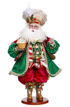 Mark Roberts Cupcake Santa in Bright Green at Nordstrom