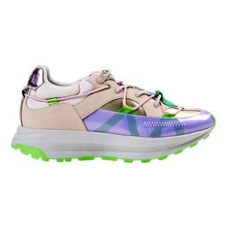 Stine Goya Sneakers, female, Multicolor, 4 UK, Tech Runner Trainers with 2-Way Lacing