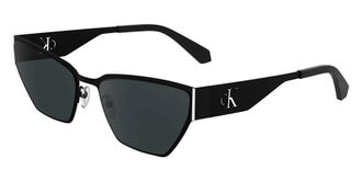 Calvin Klein Grey Cat Eye Ladies Sunglasses CKJ24207S 001 58