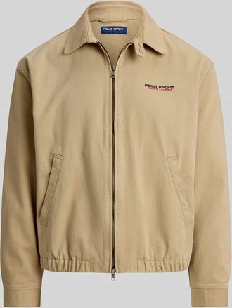 Polo Ralph Lauren Regular Fit Blouson aus reiner Baumwolle in Khaki, Gr&ouml;&szlig;e XXL