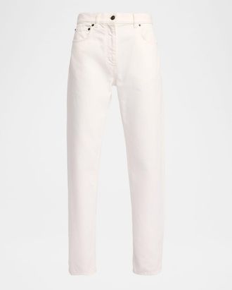 The Row Burty Straight-Leg Jeans
