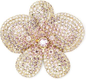 Jennifer Behr Flower Embellished Brooch