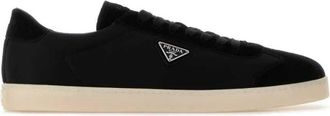 Prada Heren, Schoenen, Zwart, Maat: 41 EU Nylon