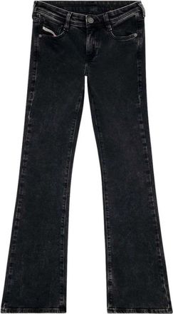 Diesel 5-Pocket Jeans 1969 D-Ebbey voor vrouwen - Dames - Bootcut Jeans - Zwart - W25 - Katoen - Jeans