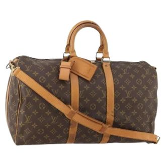 Louis Vuitton Pre-owned Weekend Bags, female, Brown, Size: ONE SIZE Pre-owned Boston Bag