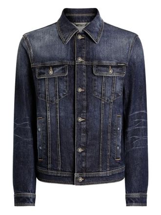 Dolce & Gabbana button-fastening jacket - Blue