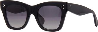 Celine Celine - Catherine Zonnebril - Dames - Accessoires - Zwart - Maat: 50 MM
