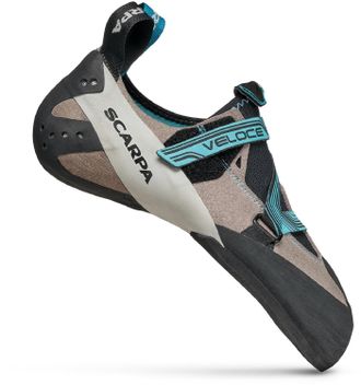 Scarpa Womens Veloce Climbing Shoes Gray 41.5 EU