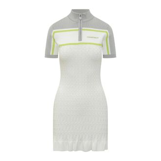 Casablanca Short Dresses, female, White, Size: S Tennis Polo Dress