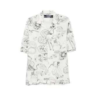 Jacquemus Heren, Overhemden, Veelkleurig, Maat: L Linnen