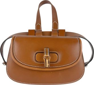 Gucci Brown Leather Fanny Pack (Pre-Owned)