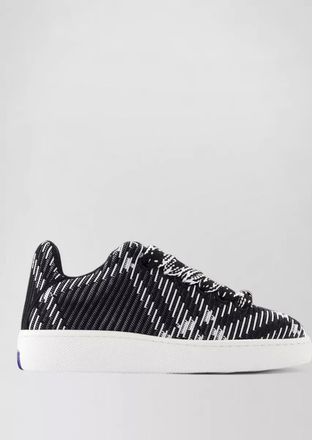 Burberry leather low-top sneakers
