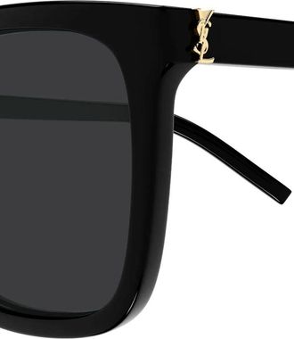 Saint Laurent Eyewear SLM178 Sunglasses - Black