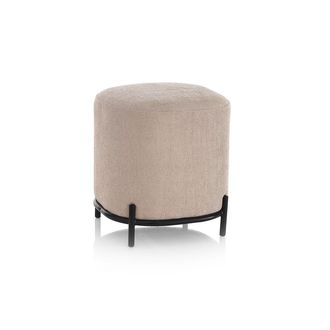 TFT Home Furniture Pouf VANITY, rosa cipria