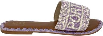 De Siena shoes Slippers - Dames - Sandalen - Paars - 36 EU - Schoenen