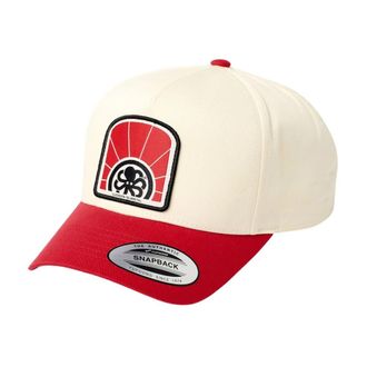 Jonsen Island Trucker Omnia Sol Cap - Heren - Accessoires - Wit - Maat: ONE Size
