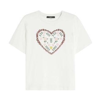 Max Mara T-Shirts, female, White, Size: XS Wkdtenue T-shirt