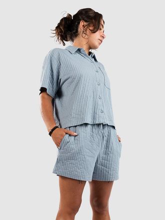 Vans Bedford Knit Button Up Camisa azul