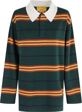 Guest In Residence Gestreepte Rugbytrui Zwart Gestreept Patroon - Dames - Polos - Veelkleurig - XS - Tops