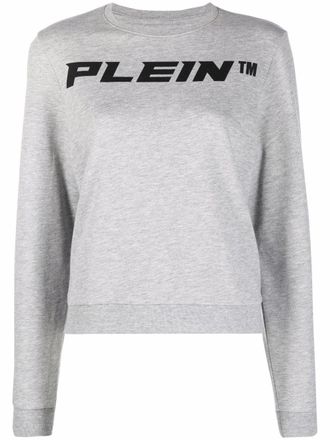 Philipp Plein Felpa con stampa - Grigio