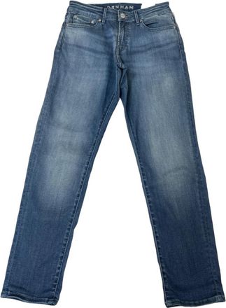 Denham Girlfriend Tapered Fit Mid Blue Jeans - Heren - Regular Fit Jeans - Blauw - W25 L28 - Denim - Jeans