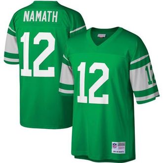 Mitchell & Ness Mens Mitchell & Ness Joe Namath Kelly Green New York Jets Legacy Replica Jersey at Nordstrom, Size 4X-Large