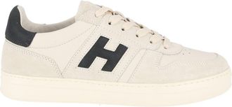 Hogan H668 Perforated Leather Low-Top Sneakers
