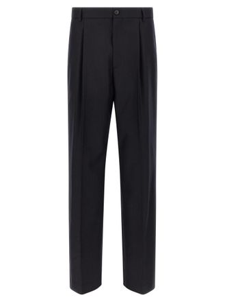 Dries Van Noten Dark Blue Penrud Solid Pants