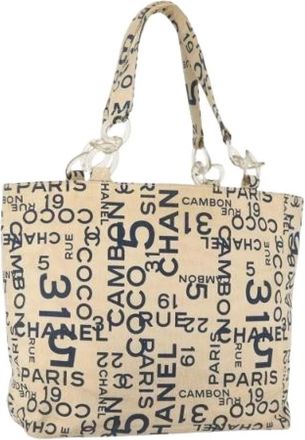 Chanel Pre-owned Tote Bags, female, Multicolor, Size: ONE SIZE Pre-owned Vintage Tote Bag