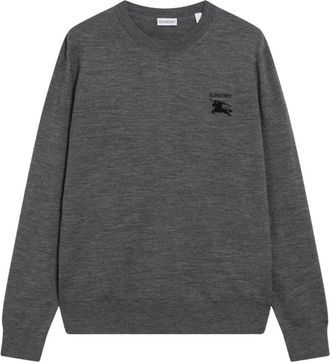 Burberry Truien & Vesten, Heren, Grijs, L, Wol, Easton EKD Sweater