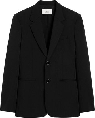 Ami semi-lined blazer - Black