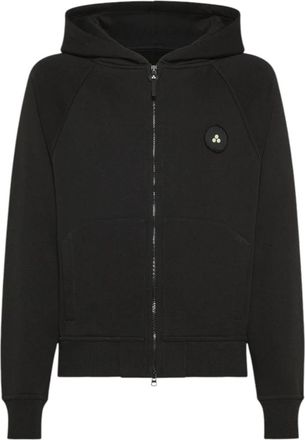 Peuterey Patek NER Katoenen Sweatshirt met Rits - Heren - Vesten met rits - Zwart - L - Katoen - Hoodies & sweatvesten
