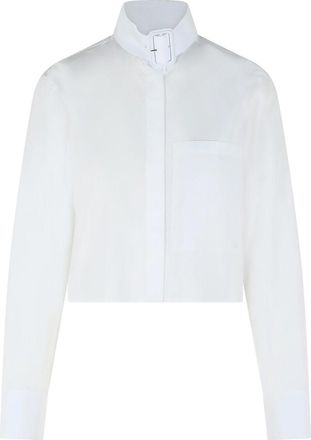 Courr&egrave;ges White Cotton Shirt