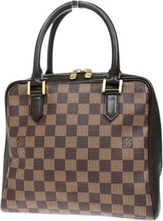 Louis Vuitton Pre-owned Handbags, female, Brown, Size: ONE SIZE Pre-owned Canvas Handbag